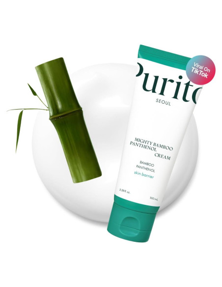 Crema Hidratante Pantenol Mighty Bamboo Purito 100ml - Vegana Crema Hidratante Pantenol Mighty Bamboo Purito 100ml - Vegana