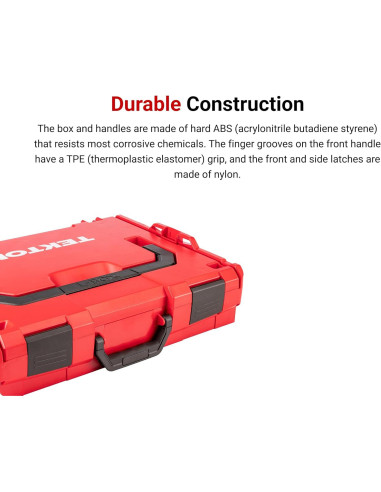 Caja de Herramientas Apilable Baja TEKTON L-BOXX 1 2.07 kg