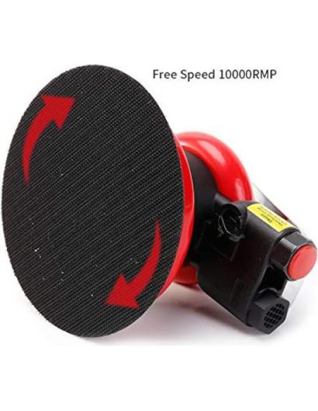 Lijadora Neumática 5" POWER AERO NOVIA para Madera y Carrocería Lijadora Neumática 5" POWER AERO NOVIA para Madera y Carrocería