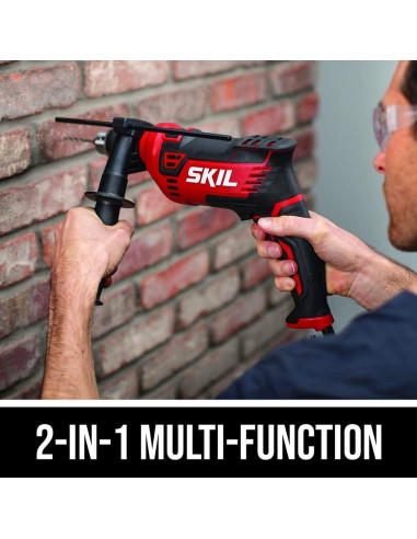 Taladro de Percusión Eléctrico Skil 7.5A HD182001 3000 RPM
