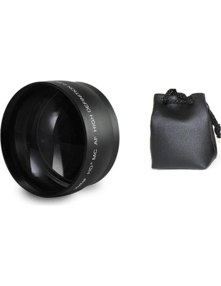 Juego de Lentes 2-PC HD Gran Angular y Telephoto 52mm PENTAX Juego de Lentes 2-PC HD Gran Angular y Telephoto 52mm PENTAX