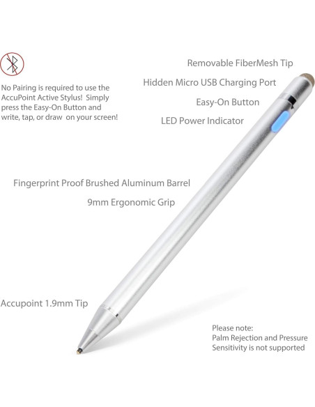 BoxWave Stylus Pen para Chuwi UBook X - Punta Ultra Fina BoxWave Stylus Pen para Chuwi UBook X - Punta Ultra Fina