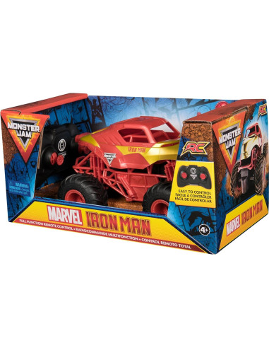 Monster Truck RC Iron Man Spin Master 1:24 para Niños