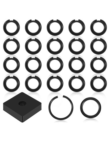 Kit de Anillos de Retención 20 Piezas Relaxweex 1/2"