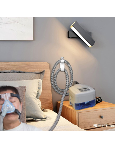 Soporte para Manguera CPAP Daekpaek - Antidesenganche, 1 Unidad Soporte para Manguera CPAP Daekpaek - Antidesenganche, 1 Unidad