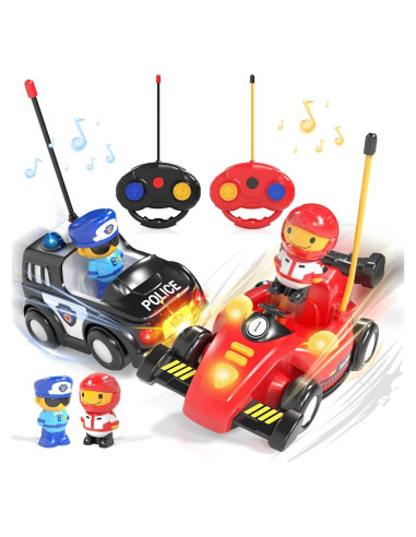 Lehoo Castillo Coches de Choque RC para Niños 1-3 Años