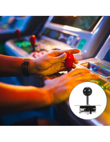 Kit Joystick DIY MECCANIXITY para Arcade PC Negro 5 Pin