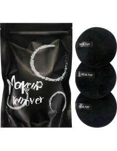 Vtrem Almohadillas Desmaquillantes Reutilizables 3 PCs Microfibra 2