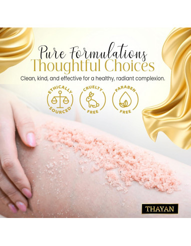 Exfoliante de Sal del Himalaya Thayan 348g - Multiuso Cítrico