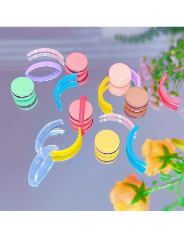 Rodillos de Perm de Pestañas Liber Beauty - Silicona Reutilizables 6 Tamaños