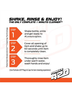 Limpiador de Tubos Formula 420 355 ml - Paquete de 3 2