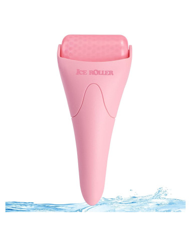 Rodillo de Hielo AFOUNDA Rosa para Cuidado Facial y Alivio