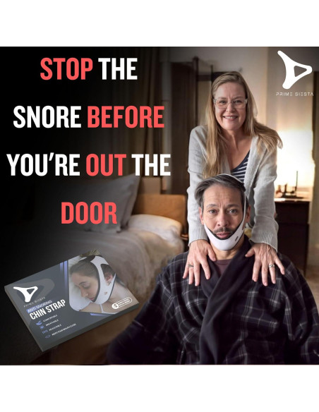 Correa de Barbilla Antisnoring PrimeSiesta - Pequeña CPAP Correa de Barbilla Antisnoring PrimeSiesta - Pequeña CPAP