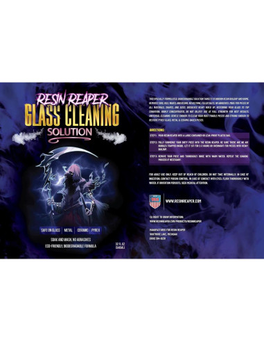 Limpiador de Vidrio Resin Reaper 0.95 L - Ecológico y Biodegradable