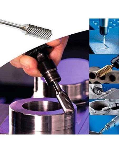 Cabezal de corte 12mm Kangteer 2 piezas broca de carburo Cabezal de corte 12mm Kangteer 2 piezas broca de carburo