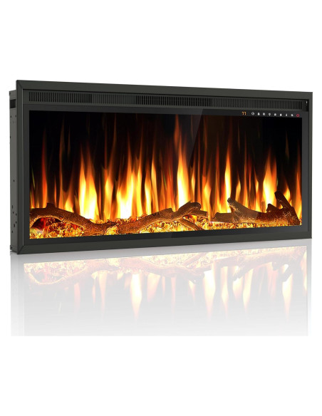 Calentador de chimenea eléctrica Riseon EFW-36A 91.44 cm negro Calentador de chimenea eléctrica Riseon EFW-36A 91.44 cm negro