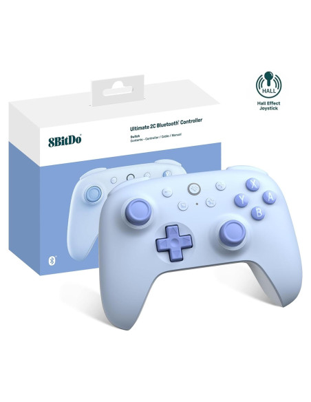 Controlador Bluetooth 8Bitdo Ultimate 2C para Switch - Joystick Efecto Hall, Vibración, Turbo Controlador Bluetooth 8Bitdo Ultimate 2C para Switch - Joystick Efecto Hall, Vibración, Turbo