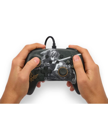 Controlador con cable PowerA para Nintendo Switch - Link