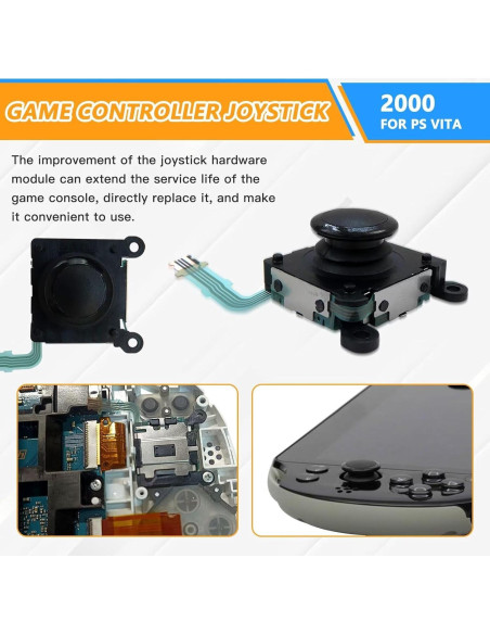 Joystick Analógico Reemplazo Misimain para PS Vita 2000 Negro Joystick Analógico Reemplazo Misimain para PS Vita 2000 Negro