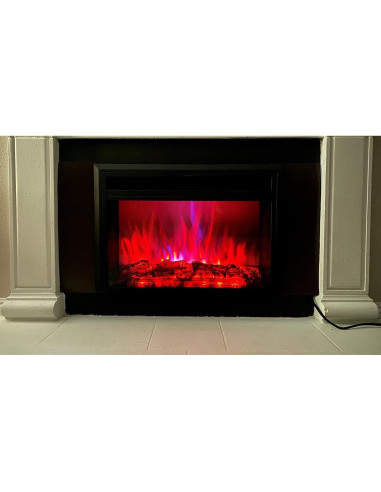 Calentador de Chimenea Eléctrica XBrand 71 cm Control Remoto