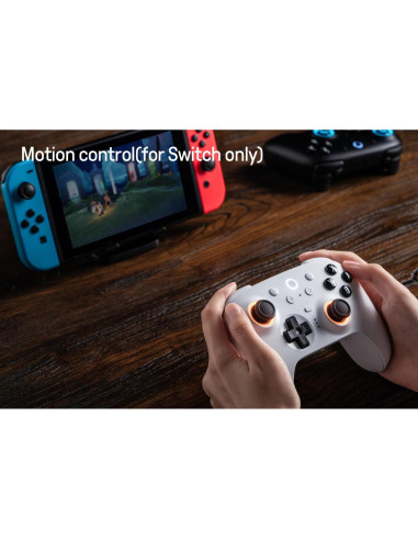 Controlador Bluetooth 8Bitdo Ultimate 2 para Switch y PC - Negro