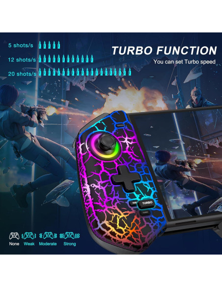 Controlador Pro AXYBCOOL para Nintendo Switch OLED - Joystick Hall Controlador Pro AXYBCOOL para Nintendo Switch OLED - Joystick Hall