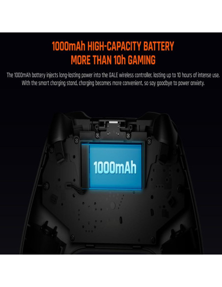 Controlador Inalámbrico BIGBIG WON Gale para PC y Switch - 4 Botones Personalizados Controlador Inalámbrico BIGBIG WON Gale para PC y Switch - 4 Botones Personalizados