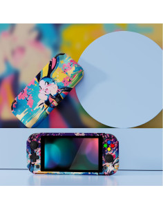 Funda Protectora Dura PlayVital para Nintendo Switch Lite - Conejo POP 2