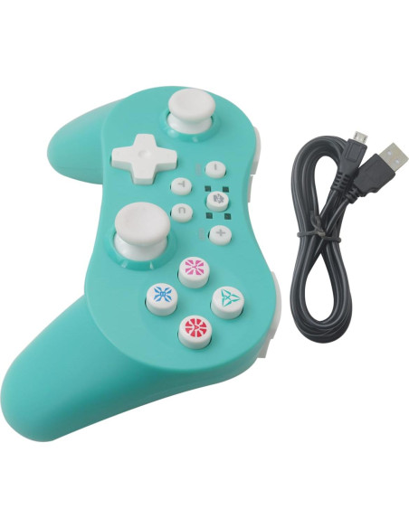 Controlador Pro Inalámbrico WELURE Gamepad Verde Menta para Nintendo Switch Controlador Pro Inalámbrico WELURE Gamepad Verde Menta para Nintendo Switch