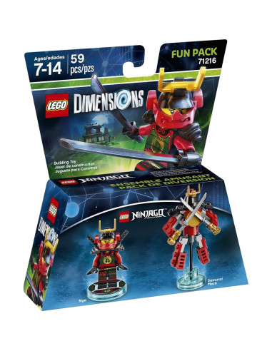 Paquete Divertido Ninjago Nya - LEGO 14x1x21 cm