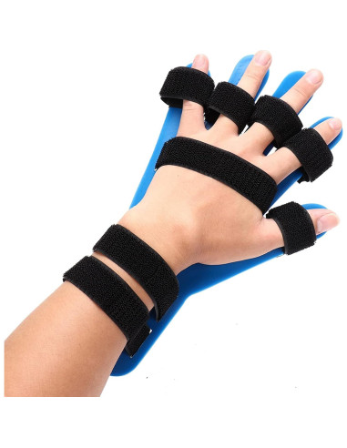 Ortesis para Dedos JUOPZKENN Azul 28x17 cm Silicona Ajustable