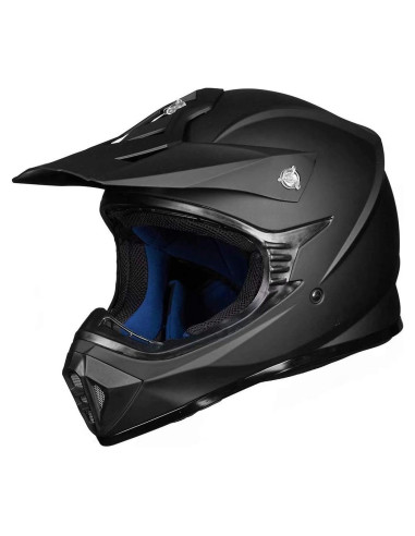 Casco ILM para Niños Motocross Modelo 128YS Negro Mate XL