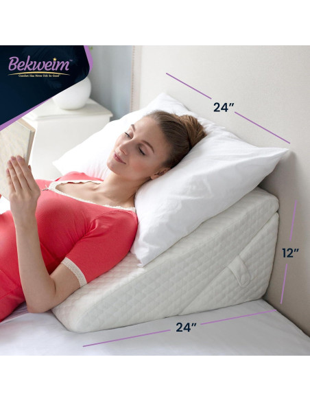 Cojín en Cuña Ajustable Bekweim para Alivio de Espalda Cojín en Cuña Ajustable Bekweim para Alivio de Espalda