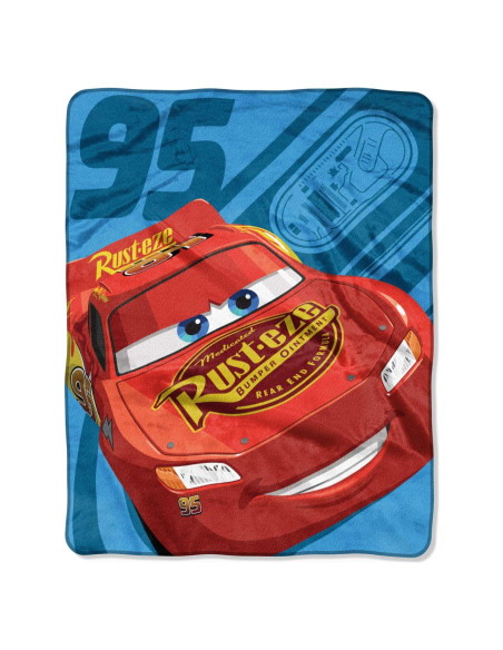 Manta Suave Disney Pixar Cars 101,6 x 127 cm Poliéster Manta Suave Disney Pixar Cars 101,6 x 127 cm Poliéster