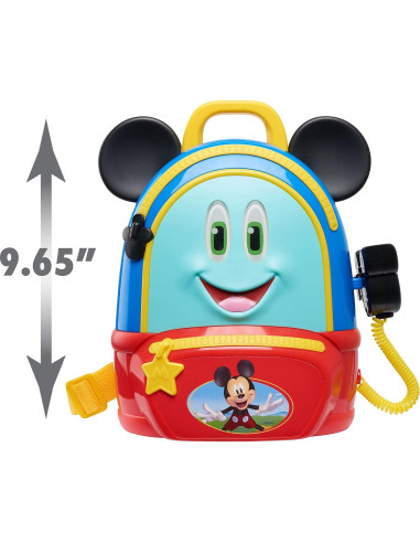 Mochila de Aventuras Mickey Mouse Funhouse Just Play 5 Piezas