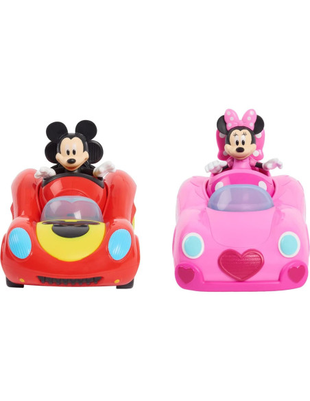 Vehículo Transformador Minnie Mouse Just Play 2 en 1 Vehículo Transformador Minnie Mouse Just Play 2 en 1