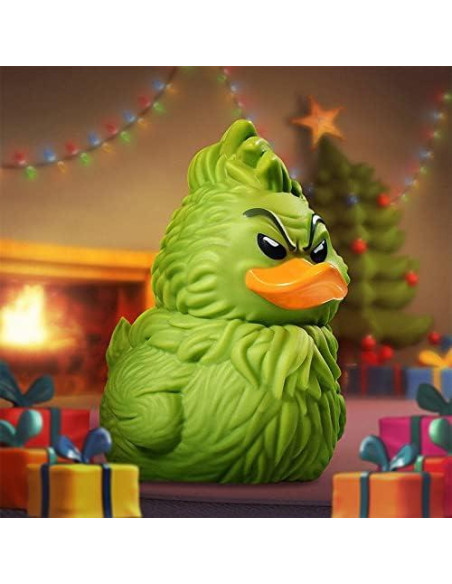 Figura de pato de goma TUBBZ Grinch 9 cm - Coleccionable Figura de pato de goma TUBBZ Grinch 9 cm - Coleccionable