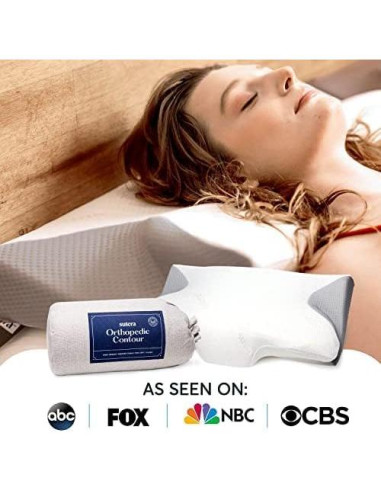 Almohada de Contorno SUTERA Dream Deep Espuma Memoria 64.5x37cm