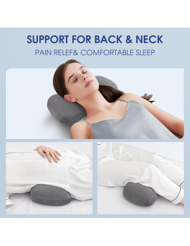 Almohada Cervical COMFYTHERA Espuma Viscoelástica 46x20 cm