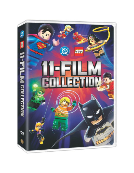 Colección de 11 películas LEGO DC - DVD NTSC 13h 41m Colección de 11 películas LEGO DC - DVD NTSC 13h 41m