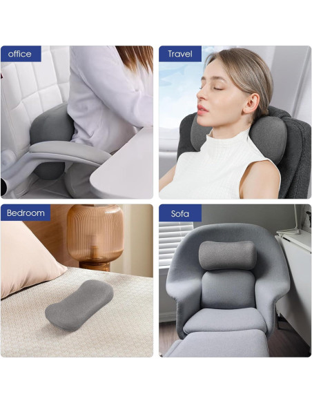 Almohada Cervical COMFYTHERA Espuma Viscoelástica 46x20 cm Almohada Cervical COMFYTHERA Espuma Viscoelástica 46x20 cm