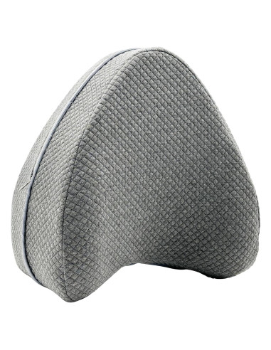 Funda de almohada LeoTube para soporte de piernas - Gris