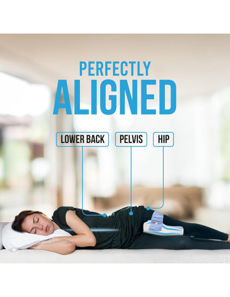 Almohada ortopédica para rodilla Lumia Wellness - Azul Almohada ortopédica para rodilla Lumia Wellness - Azul