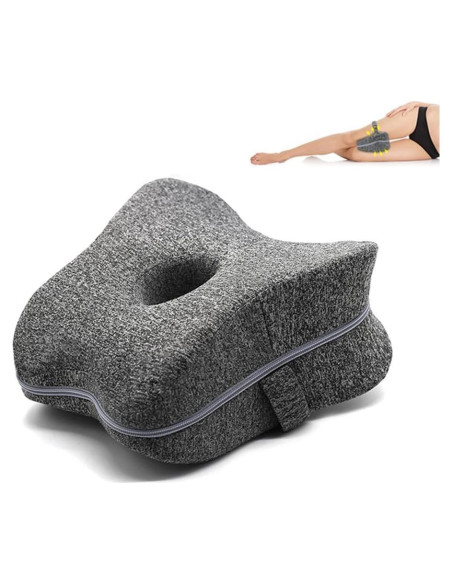 Cojín de Soporte para Rodillas Cozy BoSpin Gris Cojín de Soporte para Rodillas Cozy BoSpin Gris