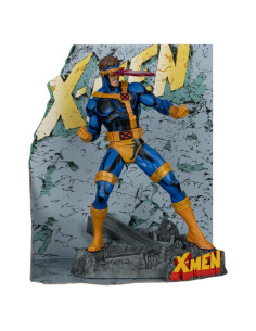 McFarlane Toys X-Men Cíclope Coleccionable 1:10 con Escena