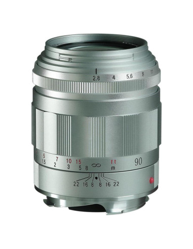 Lente Voigtlander Apo-Skopar 90mm f/2.8 para Leica M - Plata