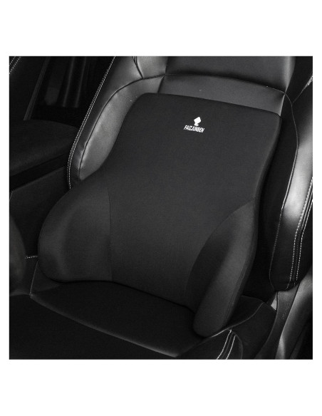 Cojín Lumbar Espuma Viscoelástica FAIZJUNBEN Negro 35x17 cm Cojín Lumbar Espuma Viscoelástica FAIZJUNBEN Negro 35x17 cm