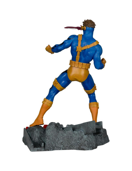McFarlane Toys X-Men Cíclope Coleccionable 1:10 con Escena McFarlane Toys X-Men Cíclope Coleccionable 1:10 con Escena