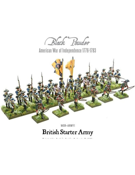 Ejército Británico Guerra Revolucionaria Warlord 120 Miniaturas Ejército Británico Guerra Revolucionaria Warlord 120 Miniaturas