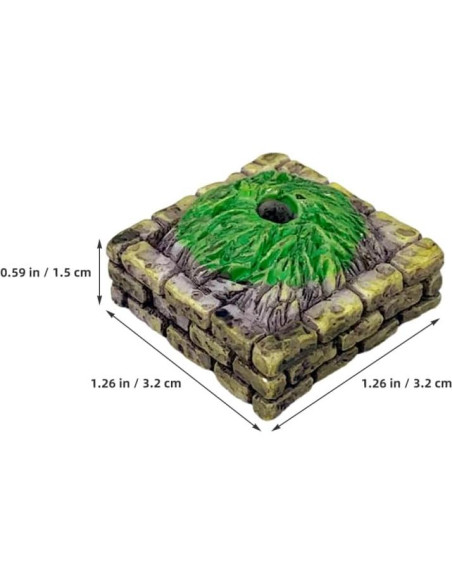 20 Piezas Mini Árboles de Resina SEWACC para Paisajismo 20 Piezas Mini Árboles de Resina SEWACC para Paisajismo